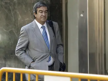 Cascos a su llegada a la Audiencia Nacional Cascos a su llegada a la Audiencia Nacional