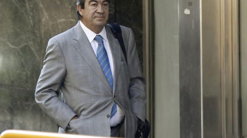 Cascos a su llegada a la Audiencia Nacional