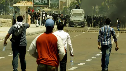 Enfrentamientos entre seguidores de Mursi y Gobierno Enfrentamientos entre seguidores de Mursi y Gobierno