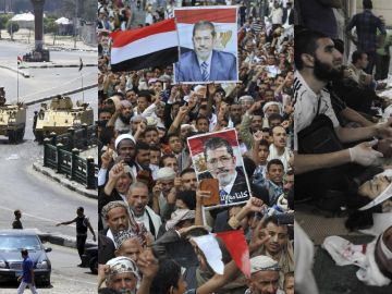 Fuertes protestas en Egipto