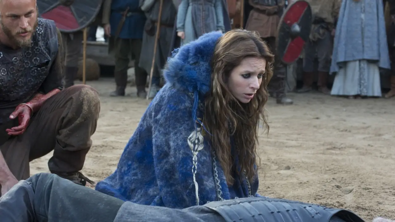 Earl Haraldson muere en el duelo contra Ragnar