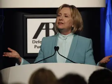 La exsecretaria de Estado Hillary Rodham Clinton La exsecretaria de Estado Hillary Rodham Clinton
