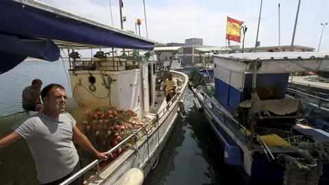 Los pescadores gaditanos preparan su protesta Los pescadores gaditanos preparan su protesta