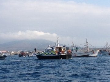 Los pescadores marchan al Peñón de Gibraltar