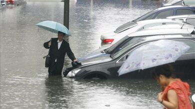 Ascienden a 54 los muertos por las inundaciones en la ciudad china de Fushun