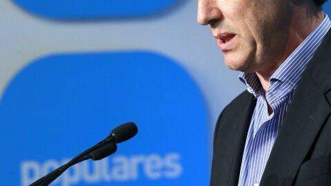 Rafael Hernando en rueda de prensa