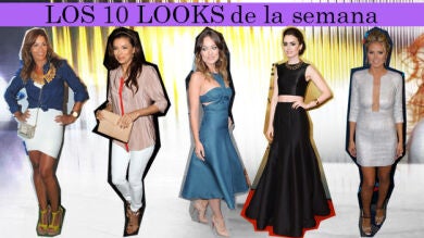 Escotes de vértigo y 'crop tops' de infarto aprueban con un 'suficiente' en los 10 mejores looks de la semana