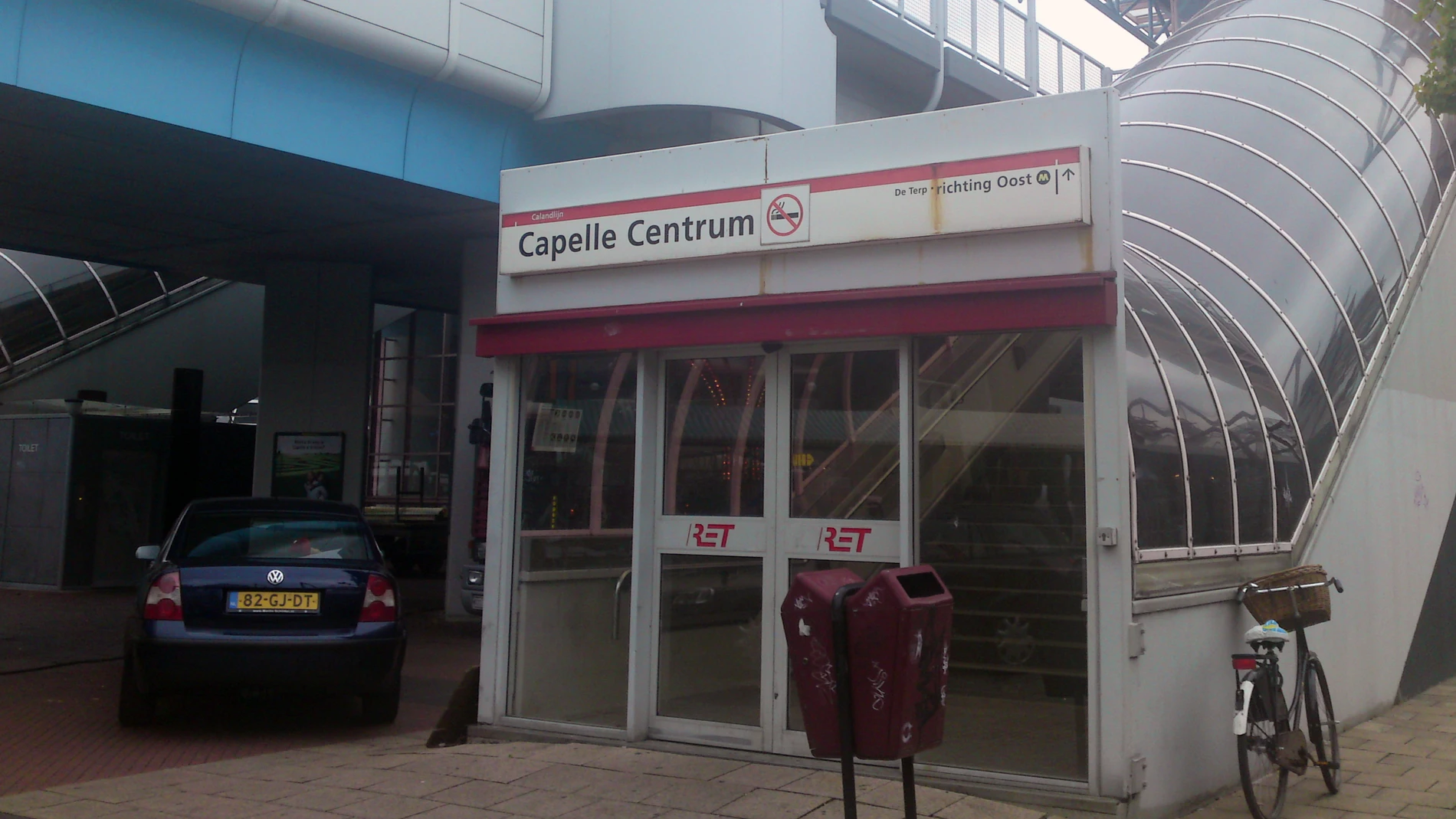 Una estación de metro de la localidad holandesa de Capelle aan den Ijssel Una estación de metro de la localidad holandesa de Capelle aan den Ijssel