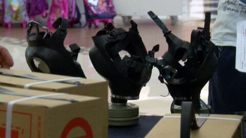 La demanda de m&aacute;scaras antig&aacute;s se cuadruplica en Israel por la situaci&oacute;n en Siria