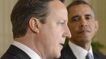 Barack Obama y David Cameron