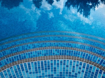 Una piscina en Turquía Una piscina en Turquía