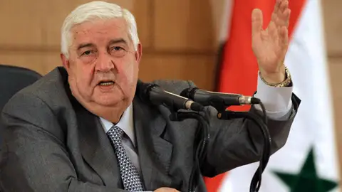 El ministro sirio de Asuntos Exteriores, Walid al Mualem El ministro sirio de Asuntos Exteriores, Walid al Mualem