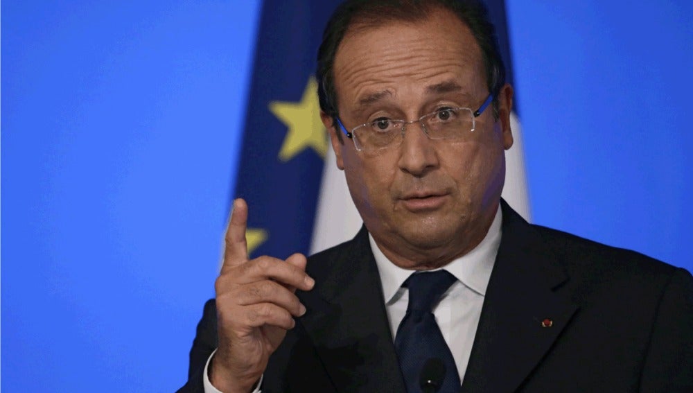 Comparecencia pública de Hollande