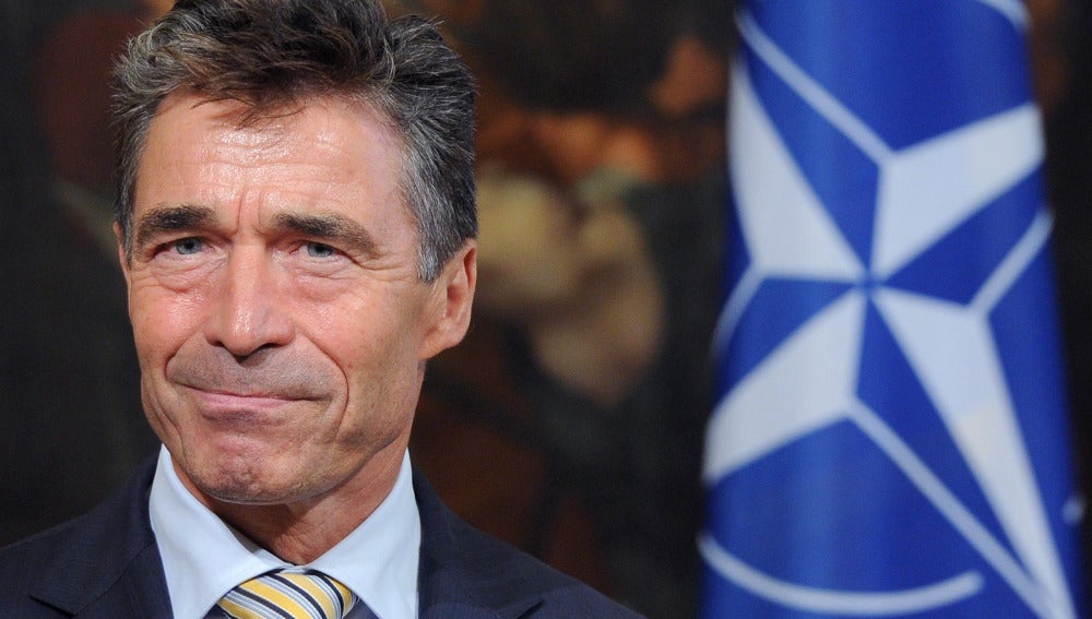 El secretario general de la OTAN, Anders Fogh Rasmussen.