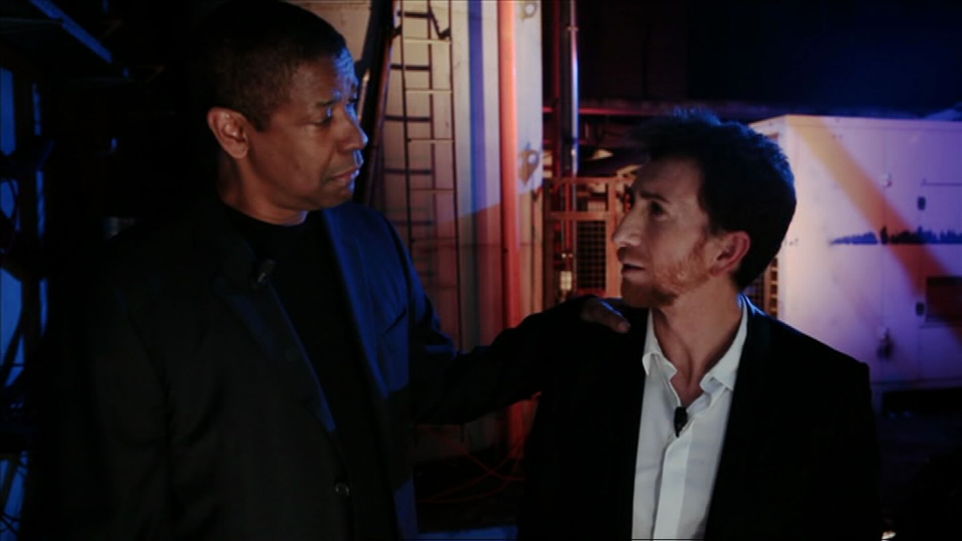 Denzel Washington y Pablo Motos