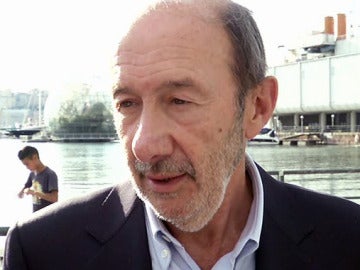 Alfredo Pérez Rubalcaba, del PSOE