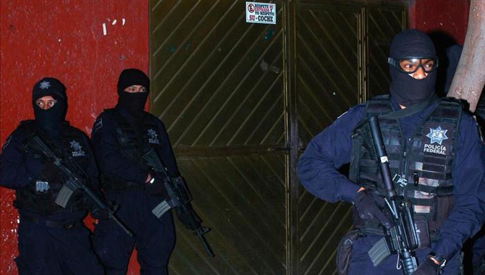 Operación contra el narcotráfico en México