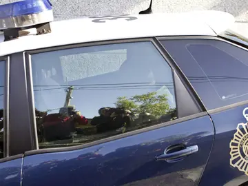 Coche de la Policía Nacional Coche de la Policía Nacional