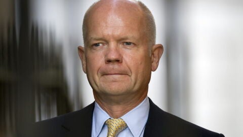 William Hague, ministro brit&aacute;nico de asuntos esteriores