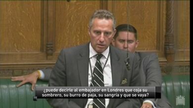 Un diputado norirlandés sobre Trillo: 