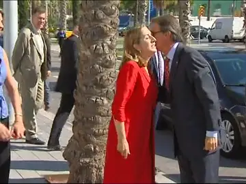 Ana Pastor y Artur Mas Ana Pastor y Artur Mas