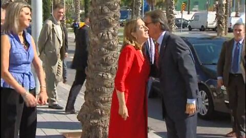 Ana Pastor y Artur Mas