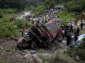 Accidente Autobús Guatemala