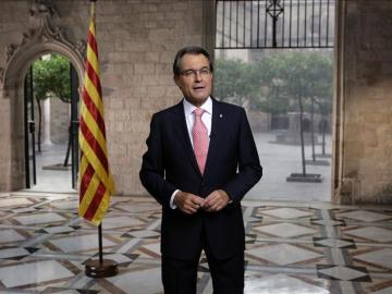 El presidente del Gobierno catalán, Artur Mas
