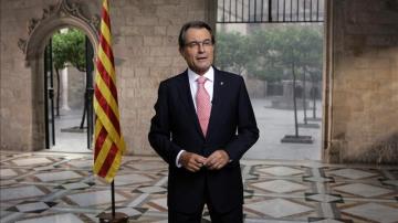 El presidente del Gobierno catalán, Artur Mas