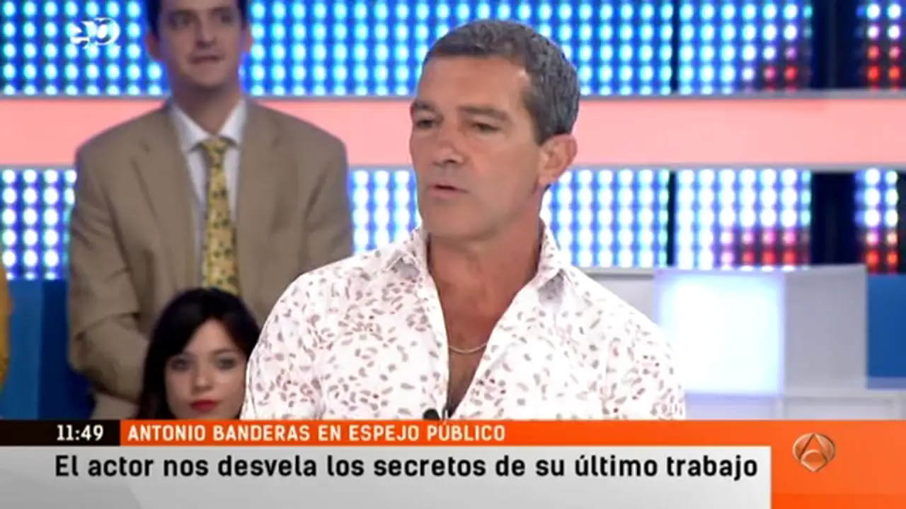 Antonio Banderas en Espejo Público (I)