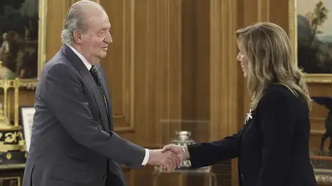 El Rey recibe a Susana Díaz El Rey recibe a Susana Díaz