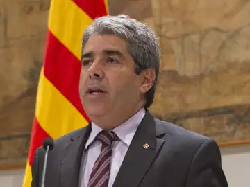 Francesc Homs, durante la presentación hoy en el Palau de la Generalitat del Pacto Nacional por el Derecho a Decidir Francesc Homs, durante la presentación hoy en el Palau de la Generalitat del Pacto Nacional por el Derecho a Decidir