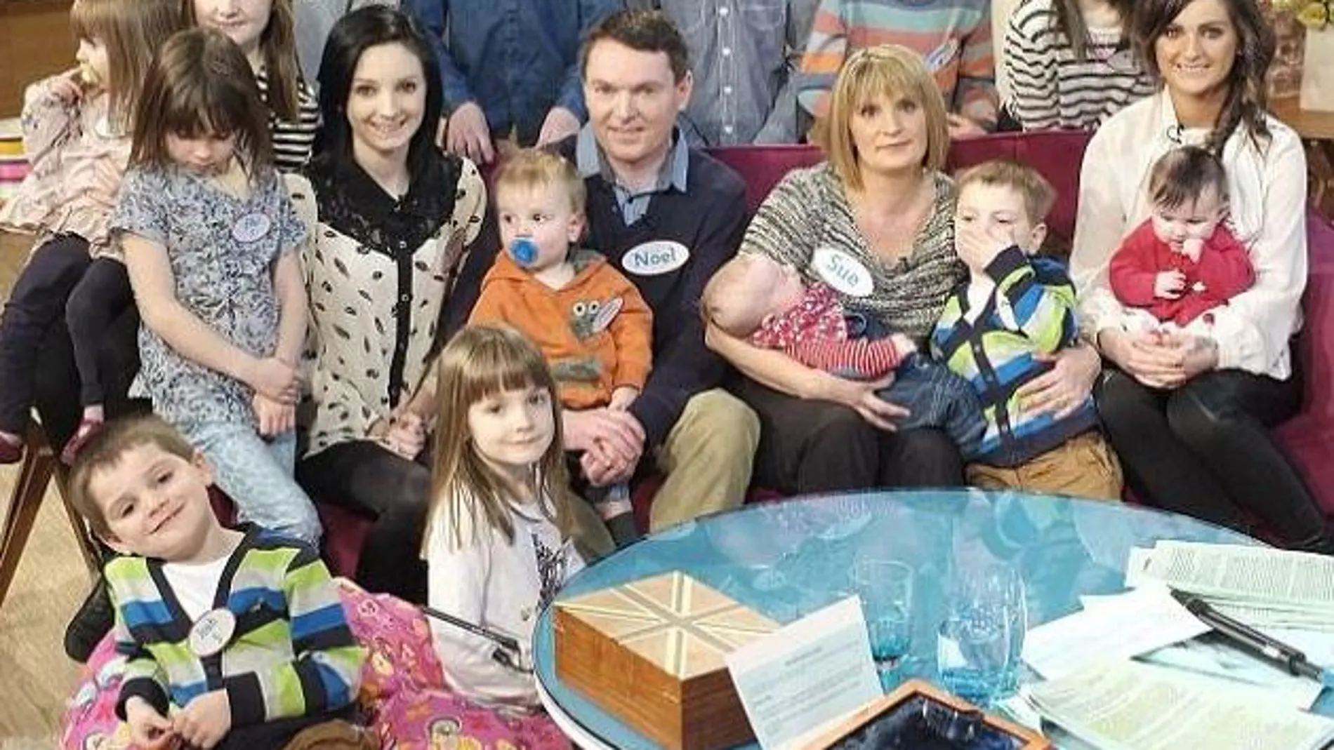 La familia más numerosa de Reino Unido La familia más numerosa de Reino Unido