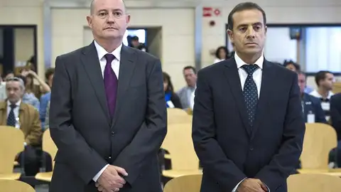 Pamies y Ballesteros, en el juicio por el caso Faisán Pamies y Ballesteros, en el juicio por el caso Faisán