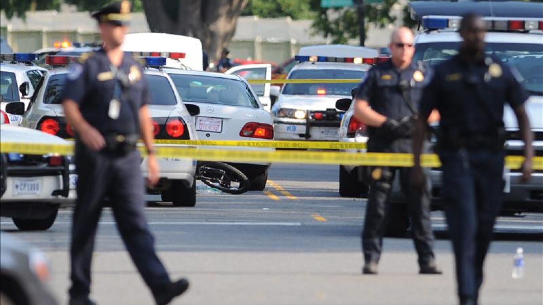 La Polic&iacute;a de Washington acordona la zona