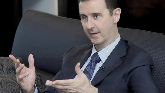 El presidente de Siria Bashar Al Assad El presidente de Siria Bashar Al Assad