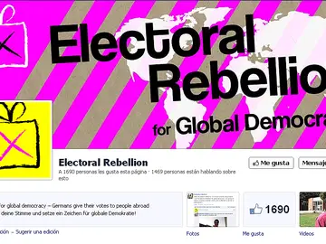 'Rebelión Electoral' es el lema de la iniciativa que han creado los alemanes que ceden su voto 'Rebelión Electoral' es el lema de la iniciativa que han creado los alemanes que ceden su voto