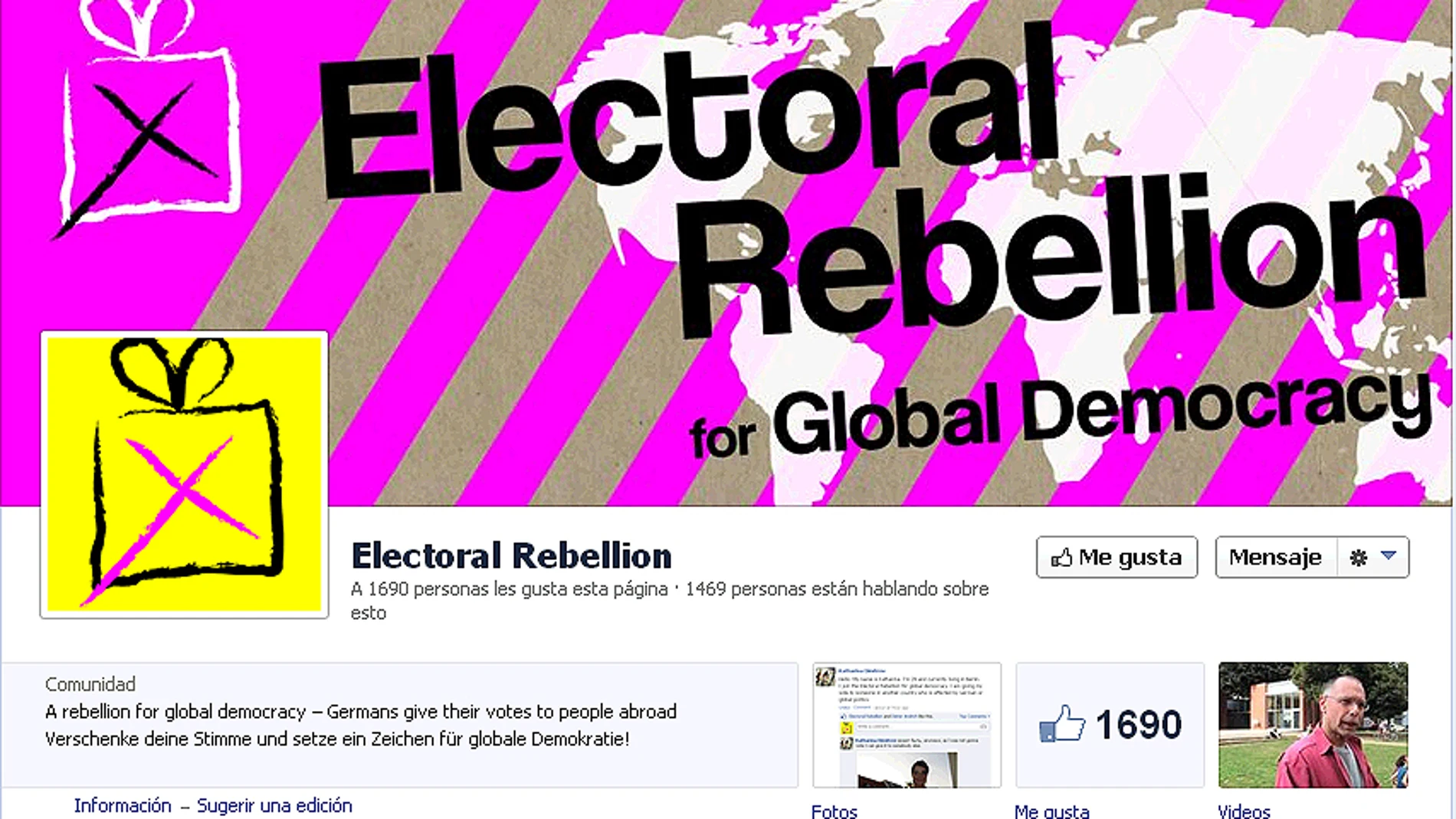 'Rebelión Electoral' es el lema de la iniciativa que han creado los alemanes que ceden su voto 'Rebelión Electoral' es el lema de la iniciativa que han creado los alemanes que ceden su voto