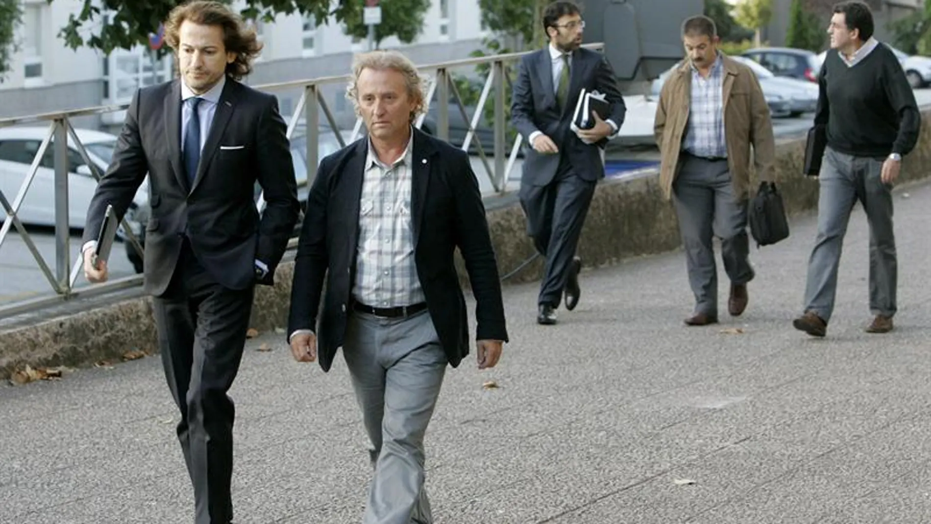 Inspector jefe de Adif tras su declaración Inspector jefe de Adif tras su declaración