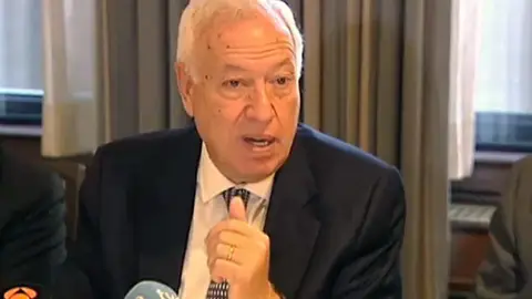 El ministro de Exteriores de España El ministro de Exteriores de España