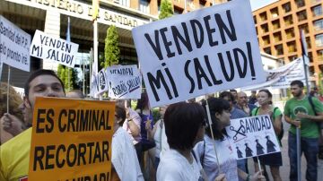 Manifestación por la sanidad pública madrileña