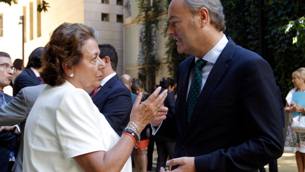 Fabra y Barberá conversan en Valencia