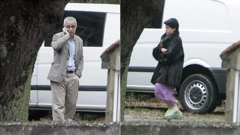 Los padres de la menor fallecida Los padres de la menor fallecida