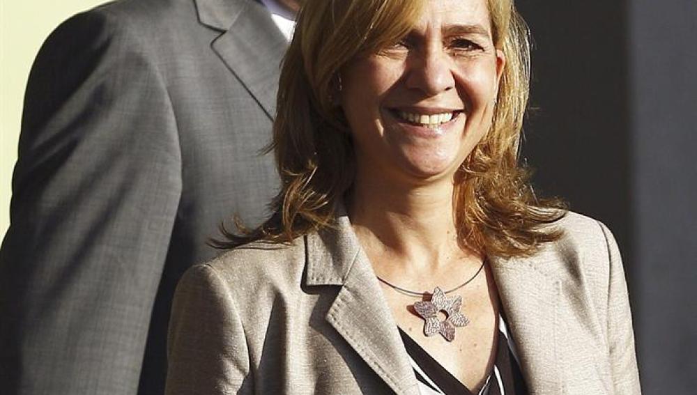 Infanta Cristina a la salida del hospital