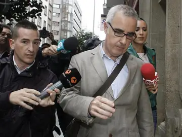 El periodista Alfonso Basterra, padre de la niña El periodista Alfonso Basterra, padre de la niña