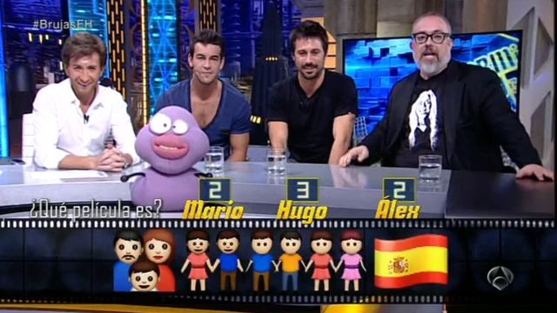 Alex, Hugo y Mario en El Hormiguero 3.0