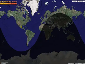 El día y la noche en el mundo El día y la noche en el mundo