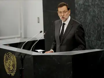 Rajoy en la sede de la ONU Rajoy en la sede de la ONU