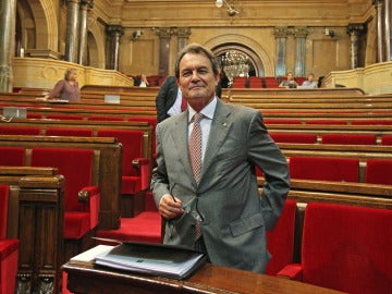 El presidente de la Generalitat, Artur Mas