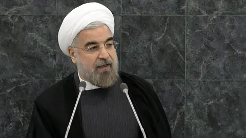 El presidente de Irán, Hassan Rohaní El presidente de Irán, Hassan Rohaní